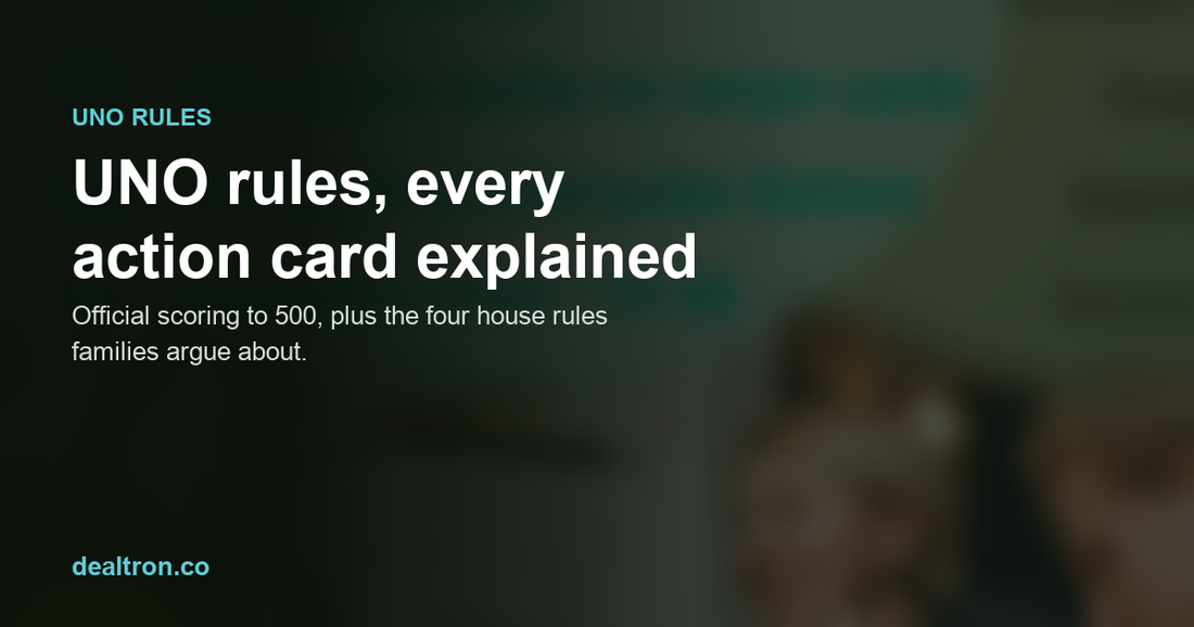 How to play UNO and what every action card does